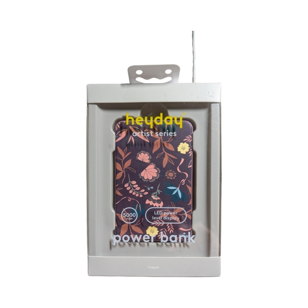 X4-N Heyday 5000mAh‎ Power Bank Artist Series With Marvin Chang LED Display